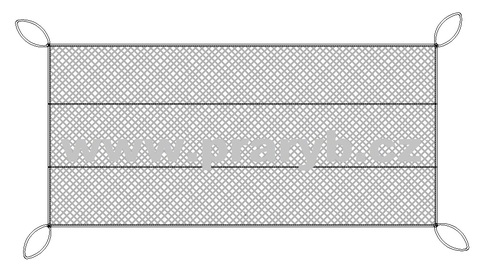 Síť podložní oka 20 mm / šířka 11 m