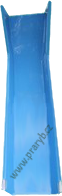 Skluz A laminátový délka 1,5 m (díl k bedně)