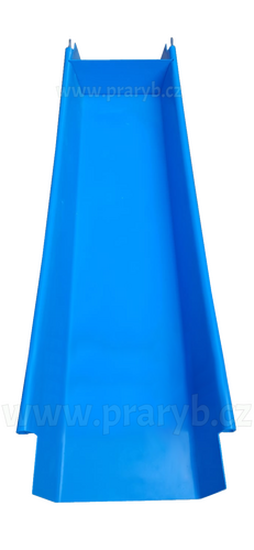 Skluz B (nástavec) laminátový s hradítkem délka 2 m (skluz/přebírka) - brakovačka