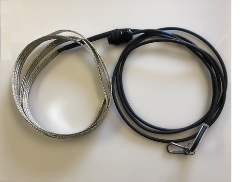 Katoda Cu pletivo 2,5 m s 5 m kabelu k bateriovému agregátu - náhradní díl