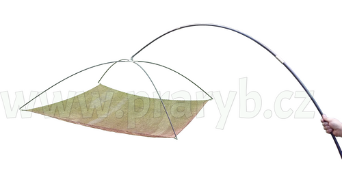 Čeřen 2,5 x 2,5 m oka 4 mm - (výplet - bez konstrukce)