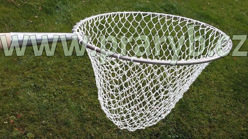 Keser násadový nerez rám průměr 63 cm výplet ruční oka 20/3 mm hloubka 50 cm, půloblouk