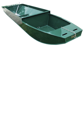 Loď plastová PP vyplavovací 5 m, délka výsypky 2 m