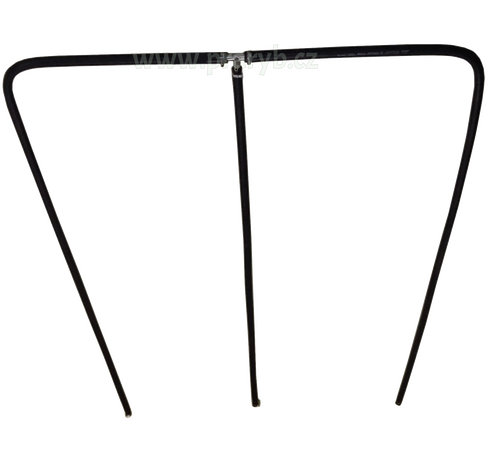 Provzdušňovací rám 65 x 100 cm tříramenný